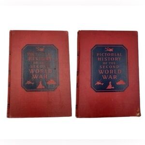 WWII Pictorial History Vol 7 & 8 Marine Corps Air Force 1947-48 HC LOT